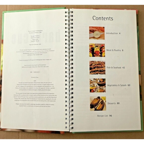 Barbecue Cookbook BBQ Recipe Grilling Methods Meat Seafood Vegetables HC Doeser - Picture 4 of 6